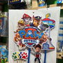 Topper para torta Paw patrol