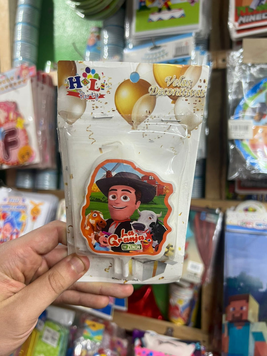Vela cumpleaños La Granja de Zenón