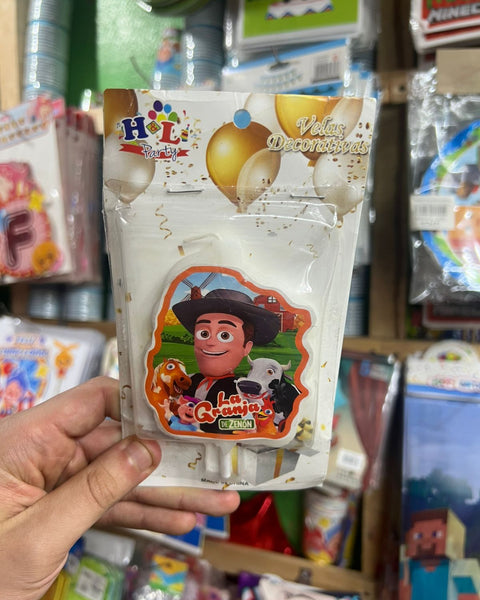 Vela cumpleaños La Granja de Zenón