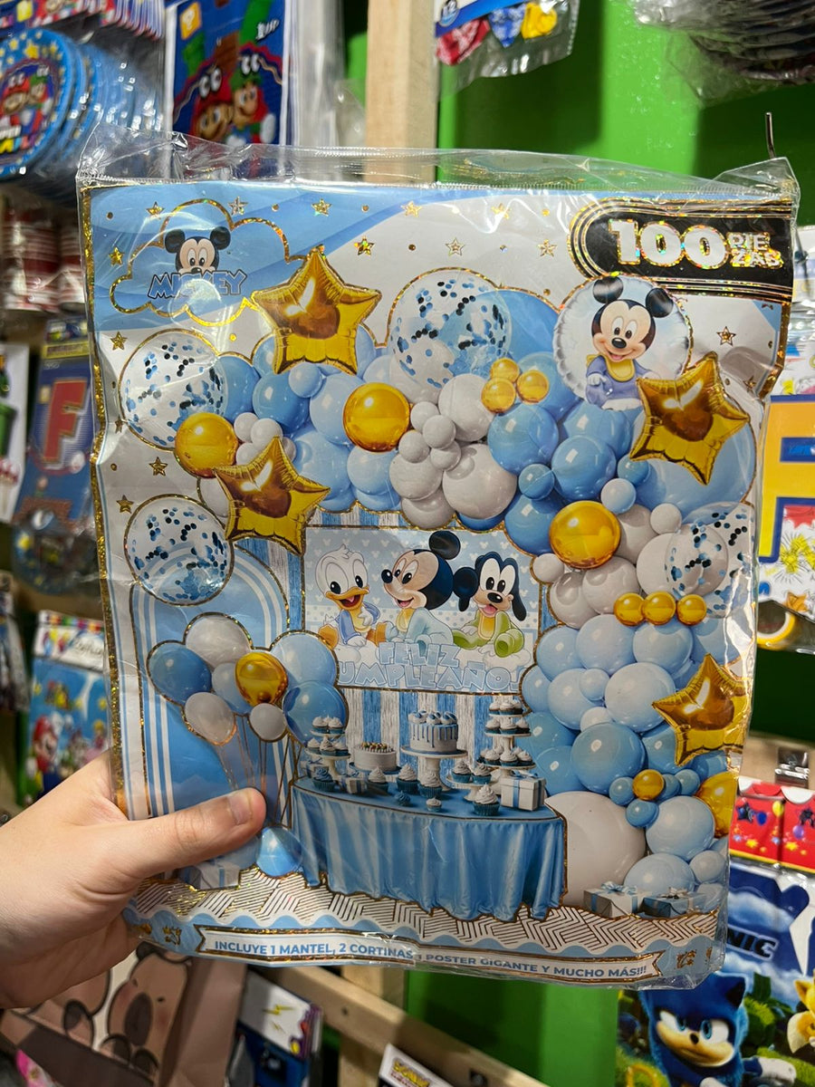 Set decoracion Mickey bebe
