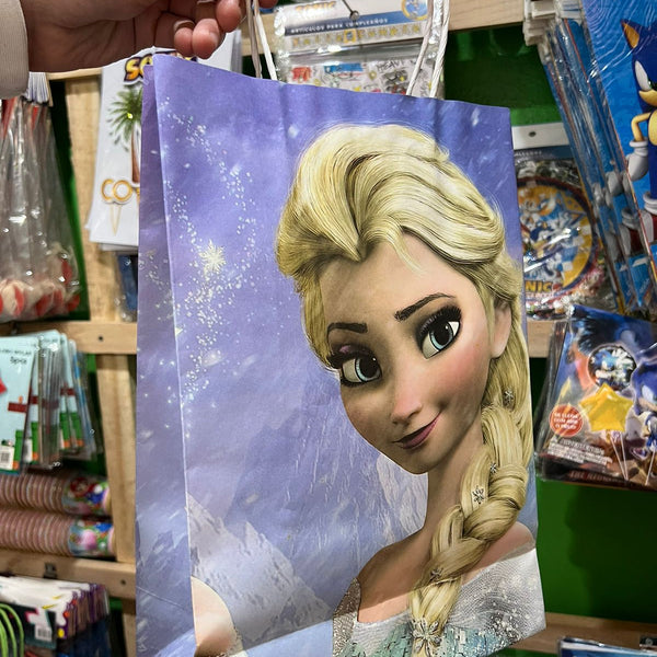 Bolsas de dulces papel frozen paquete x 6 unidades