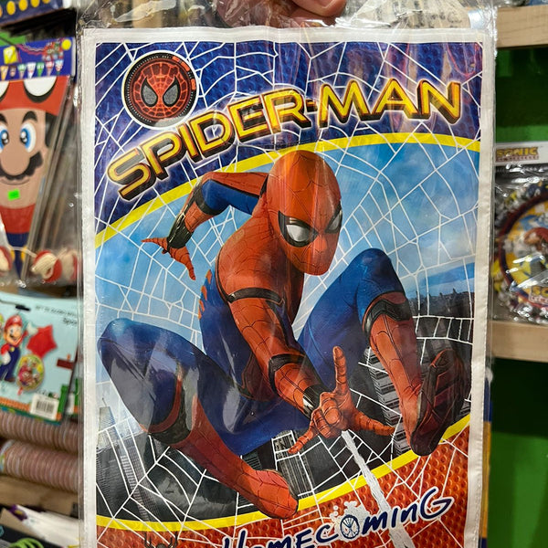 Bolsas de dulces plasticas spiderman paquete X 6 unidades