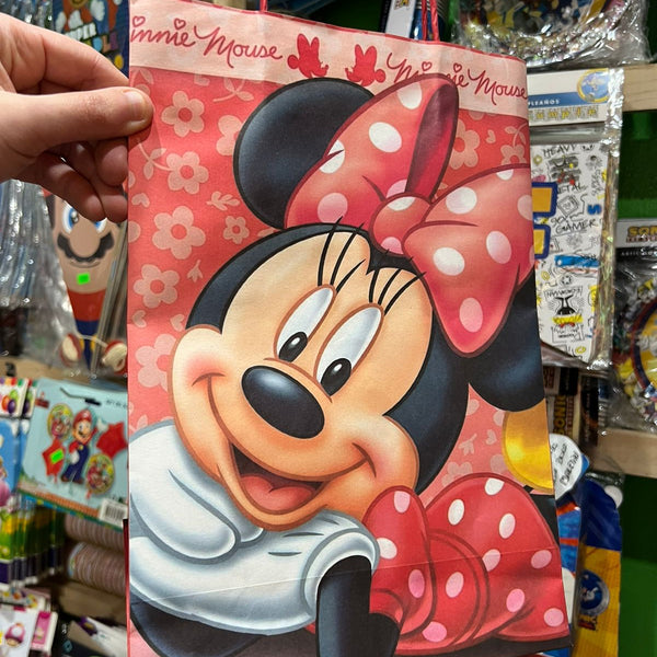 Bolsas de dulces papel minnie mouse paquete x 6 unidades