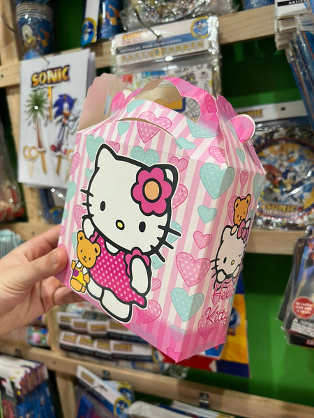 Cajas para sorpresas Hello kitty paquete X 6 unidades