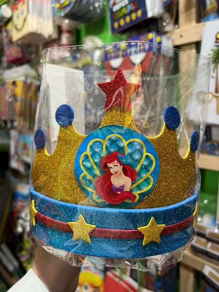 Corona festejado sirenita ariel
