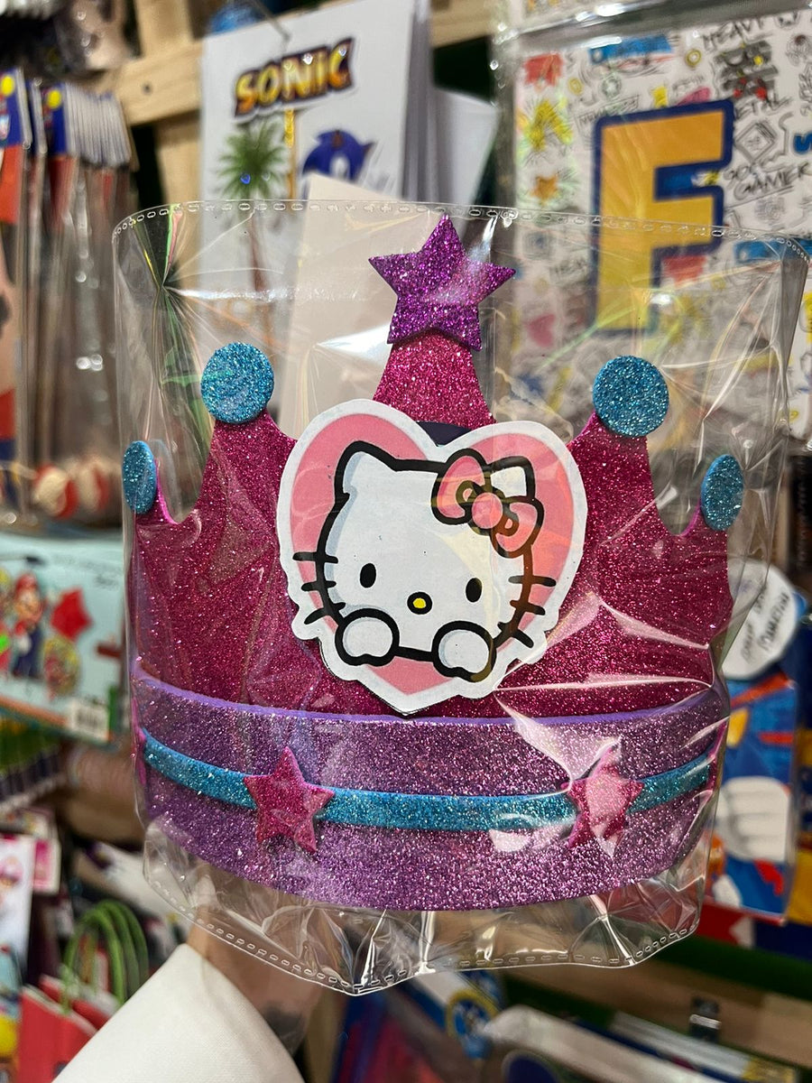 Corona festejado hello kitty