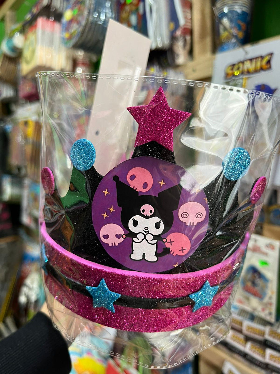 Corona festejado kuromi