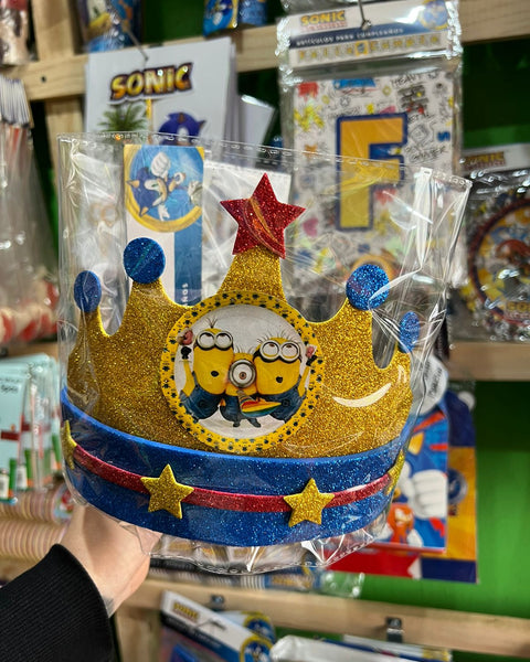 Corona festejado minions