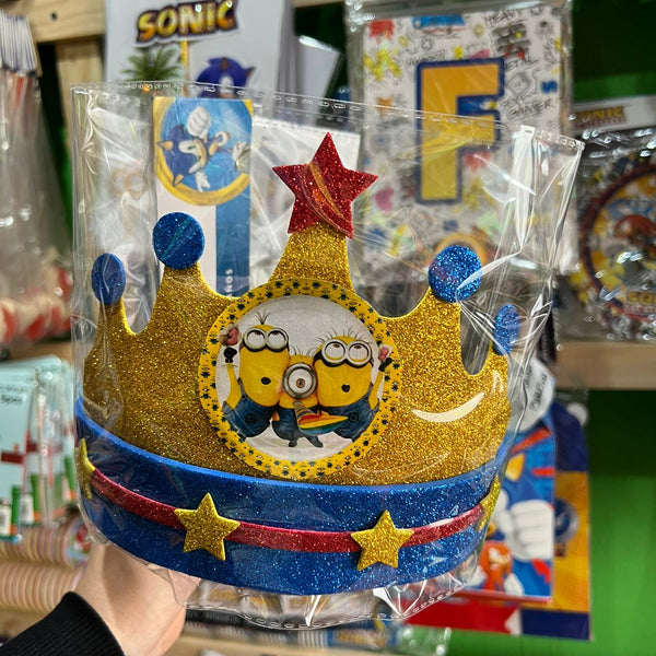 Corona festejado minions