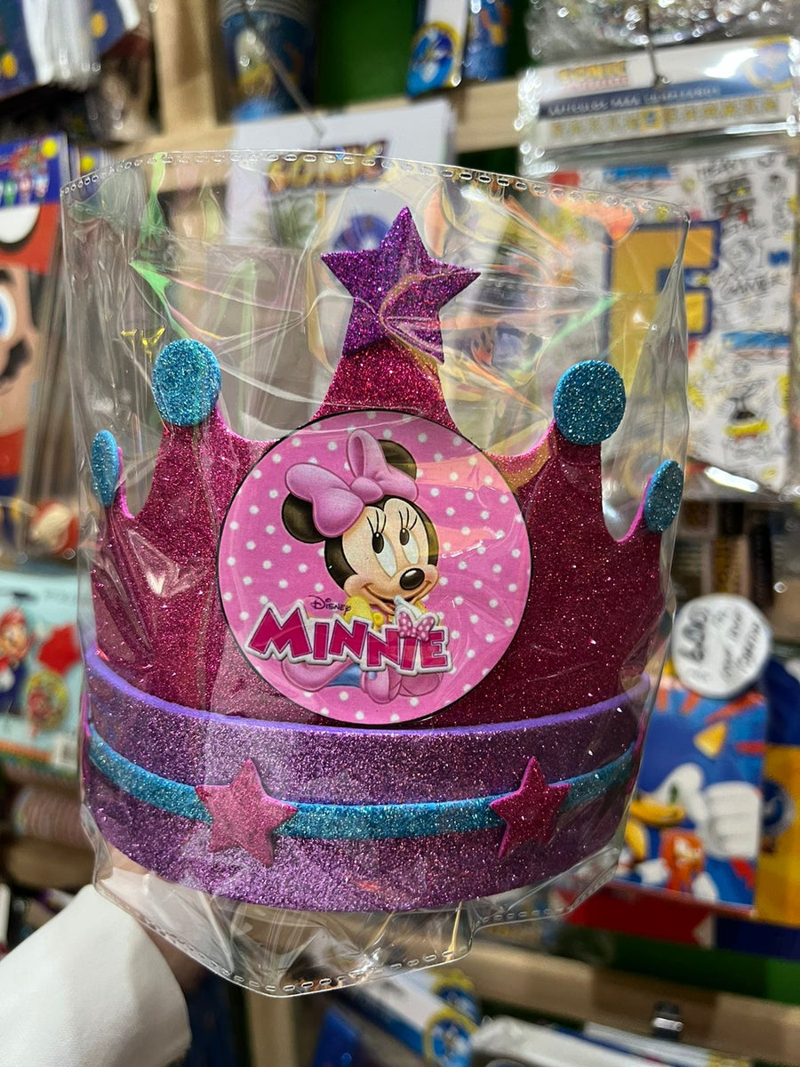 Corona festejado minnie mouse bebe