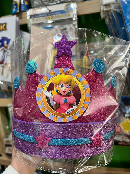 Corona festejado princesa peach