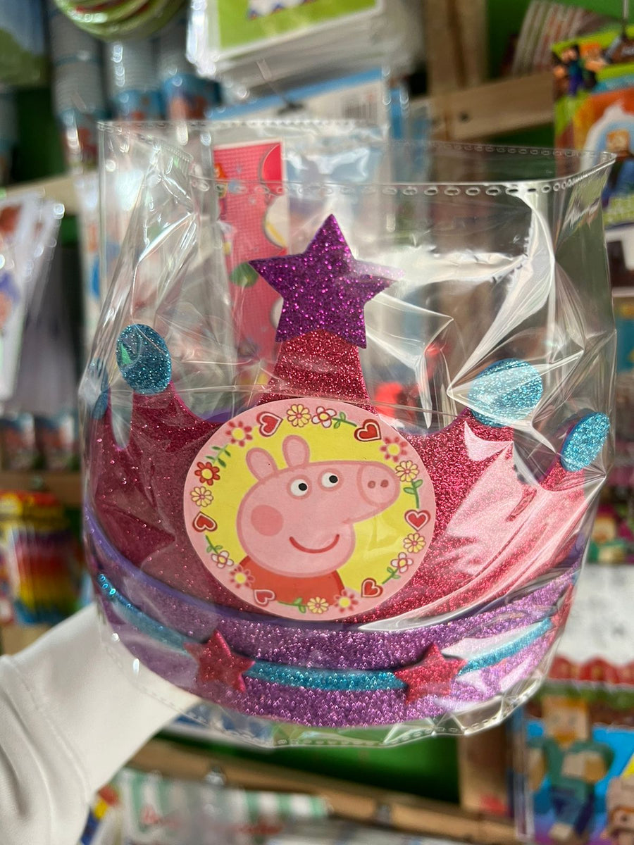 Corona festejado peppa pig