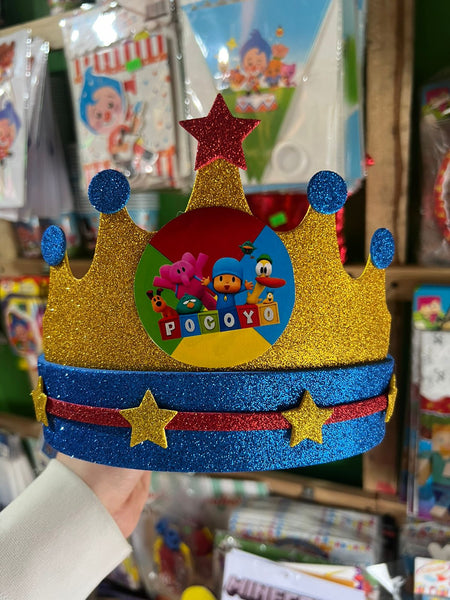 Corona festejado pocoyo