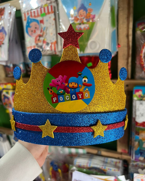 Corona festejado pocoyo