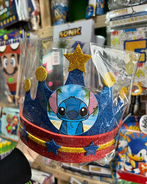 Corona festejado lilo y stich