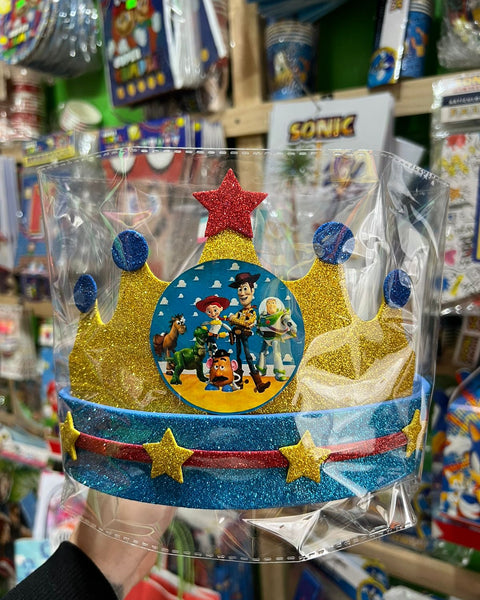 Corona festejado toy story