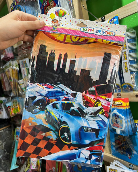Mantel decorativo Hot Wheels