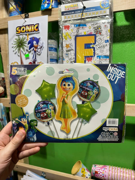 Set globos intensamente, 5 piezas