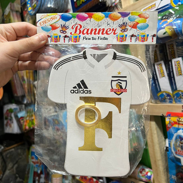 Banderin feliz cumpleaños Colo-colo