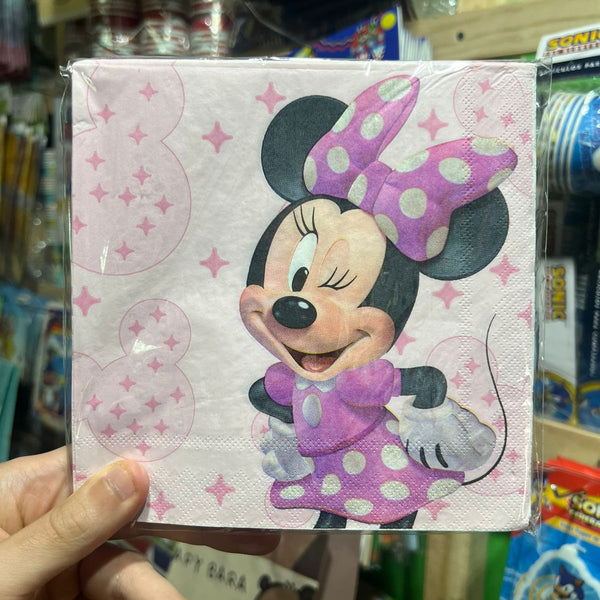 Servilletas Minnie X 12 unidades