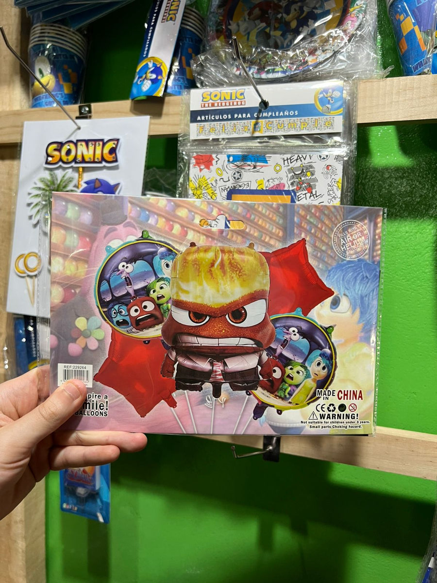 Set globos intensamente, 5 piezas