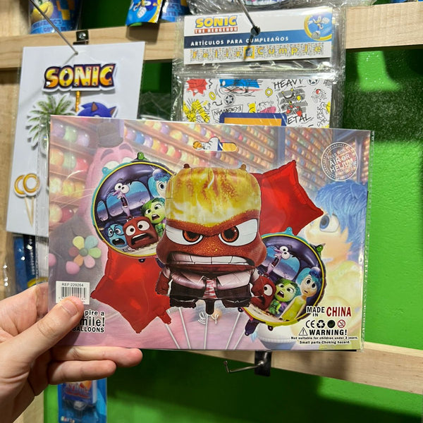 Set globos intensamente, 5 piezas