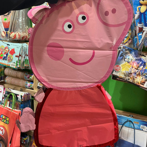 Globo metalizado silueta peppa pig 70 cm