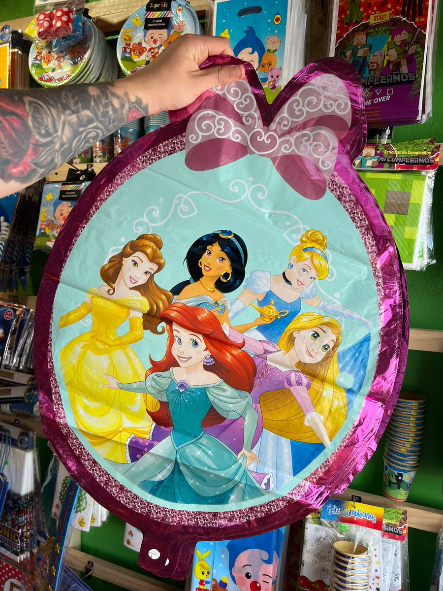 Globo silueta princesas, 70 cm