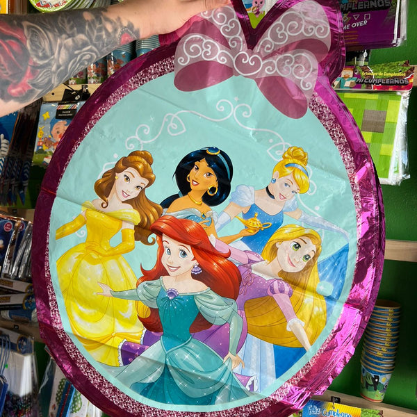Globo silueta princesas, 70 cm