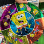 Globos metalizados bob esponja, unidad