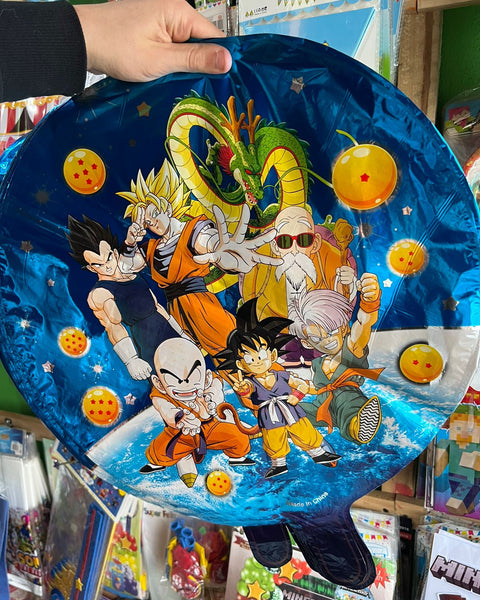 Globos metalizados dragon ball, unidad