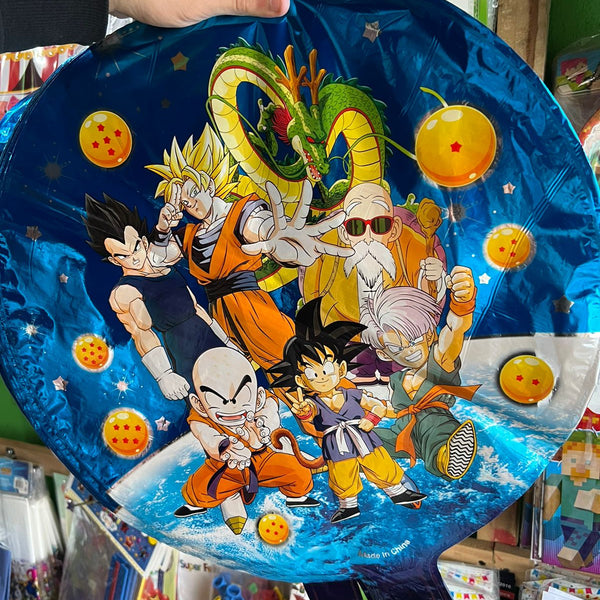 Globos metalizados dragon ball, unidad