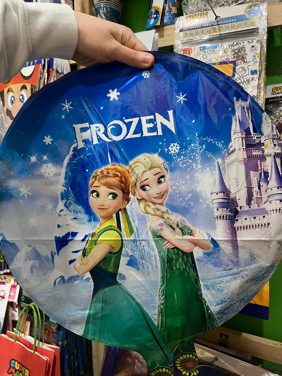Globos metalizados frozen, unidad