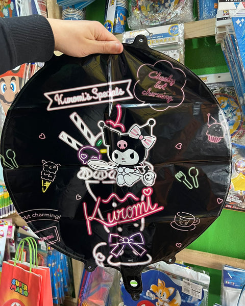 Globos metalizados kuromi, unidad