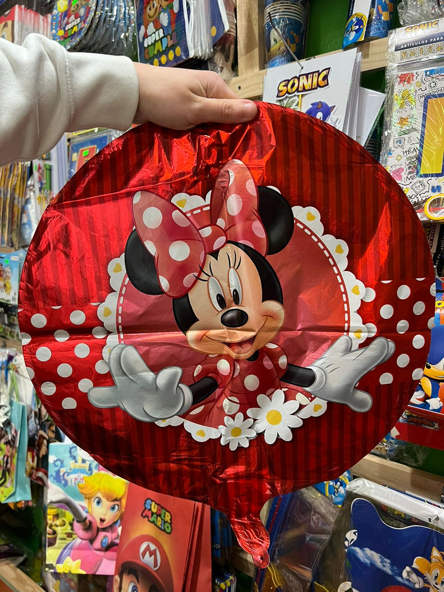 Globos metalizados minnie mouse, unidad