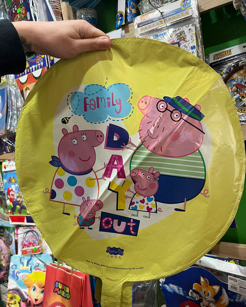 Globos metalizados peppa pig, unidad