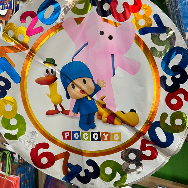 Globos metalizados pocoyo, unidad