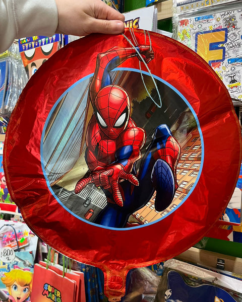 Globos metalizados spiderman, unidad