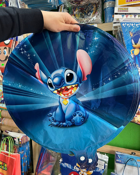 Globos metalizados lilo y stich, unidad