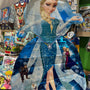 Globo metalizado silueta frozen 70 cm