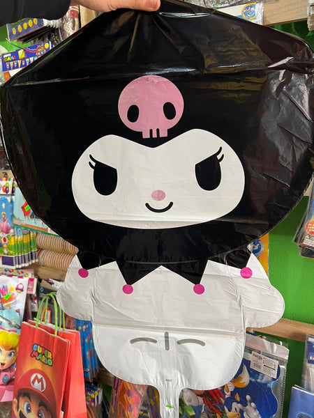 Globo metalizado silueta kuromi 70 cm