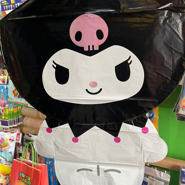 Globo metalizado silueta kuromi 70 cm