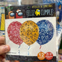 Globos latex impresos among us paquete X 12 unidades