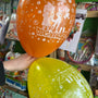 Globos latex impresos dragon ball paquete X 12 unidades