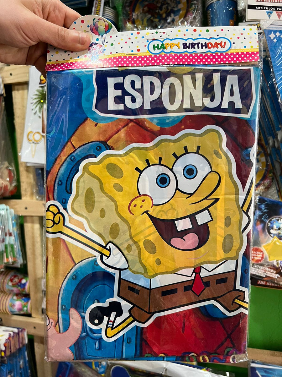 Mantel decorativo bob esponja