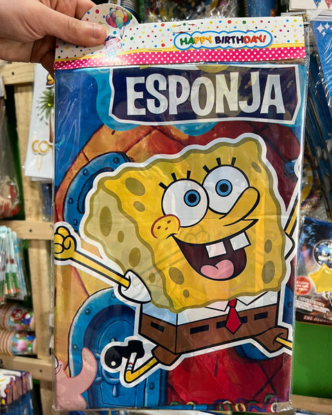 Mantel decorativo bob esponja