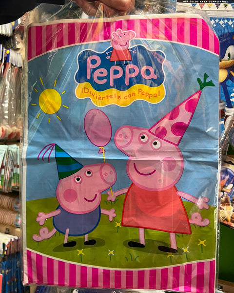 Mantel decorativo peppa pig