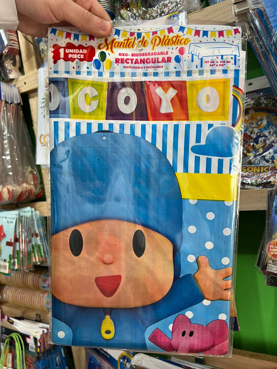 Mantel decorativo pocoyo