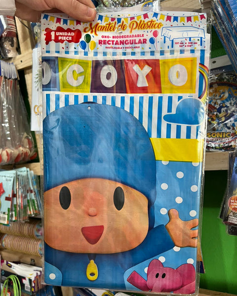 Mantel decorativo pocoyo