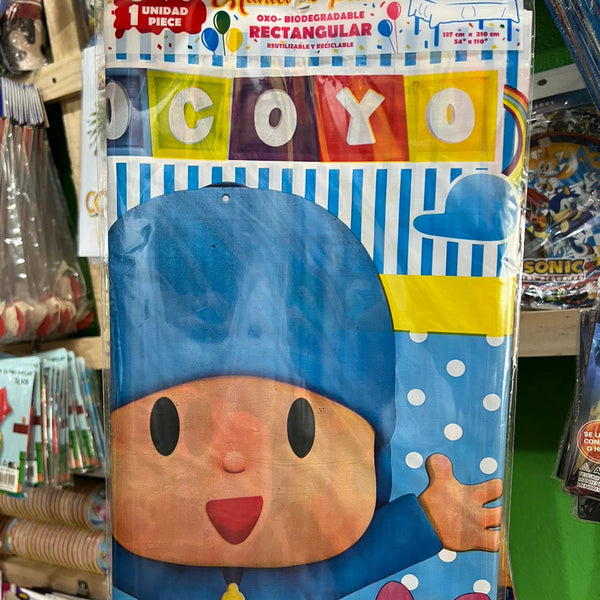 Mantel decorativo pocoyo